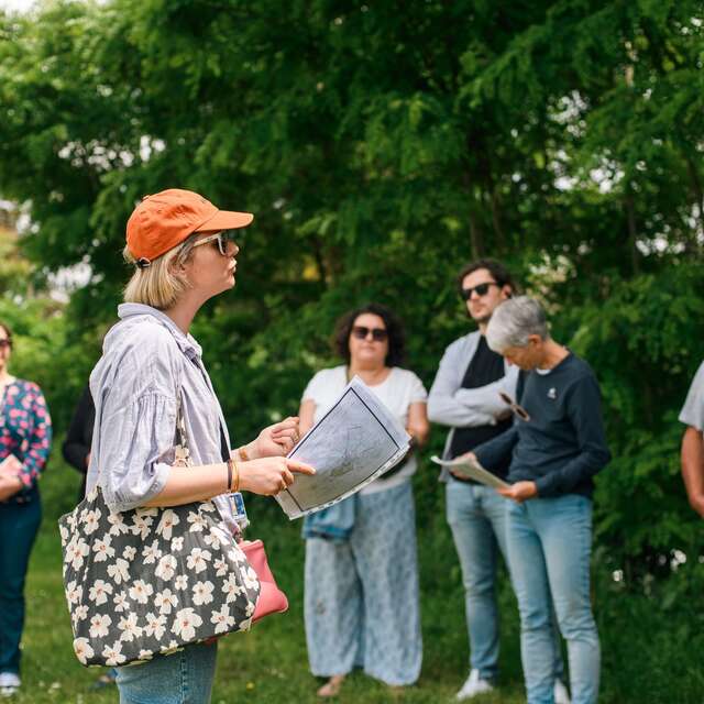 Visite guidée avec Amandine Chevallier, Guide-conférencière