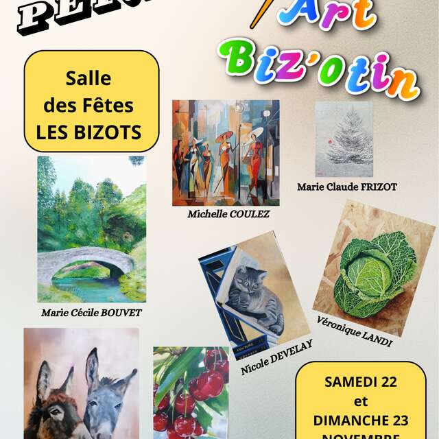 Exposition peinture Art Biz'otin