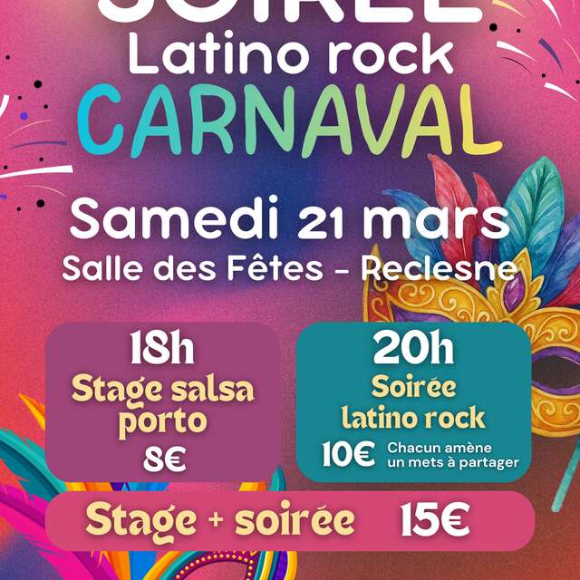 Soirée Carnaval Latino Rock