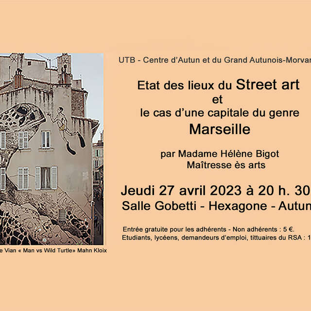 Etat des lieux du street art et le cas d'une capitale du genre : Marseille, par Hélène Bigot, maitresse ès arts