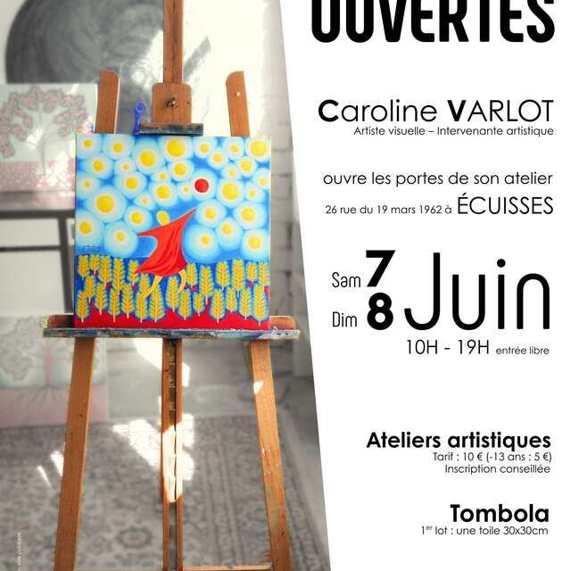 Portes ouvertes de l'atelier Caroline Varlot