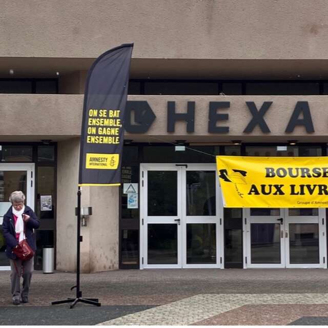 Grande Bourse aux livres d'Amnesty Autun