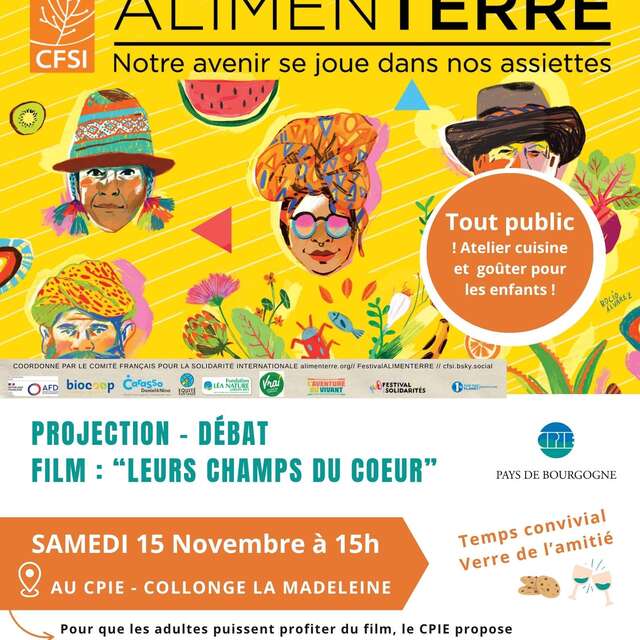 Projection du film "Leurs champs du cœur"