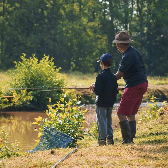 Pêche à la truite à Saint-Marcel