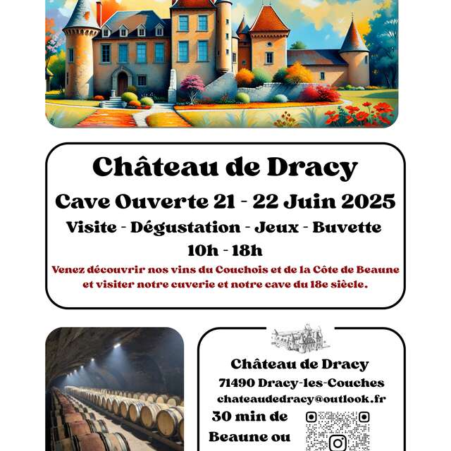 Cave ouverte Château de Dracy-lès-Couches