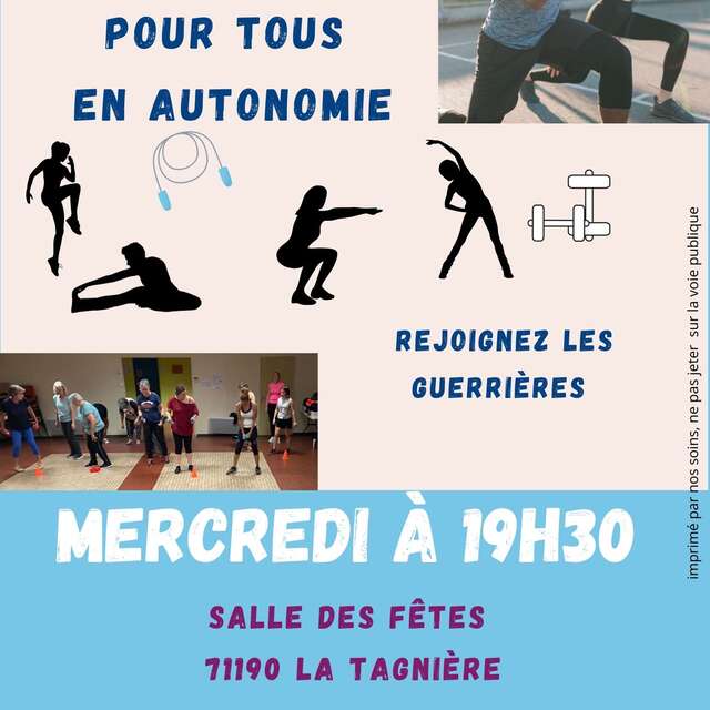 Cours de sport-fitness