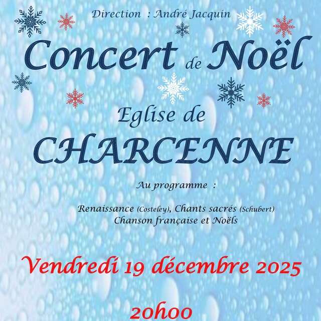 Concert de Noël à Charcenne