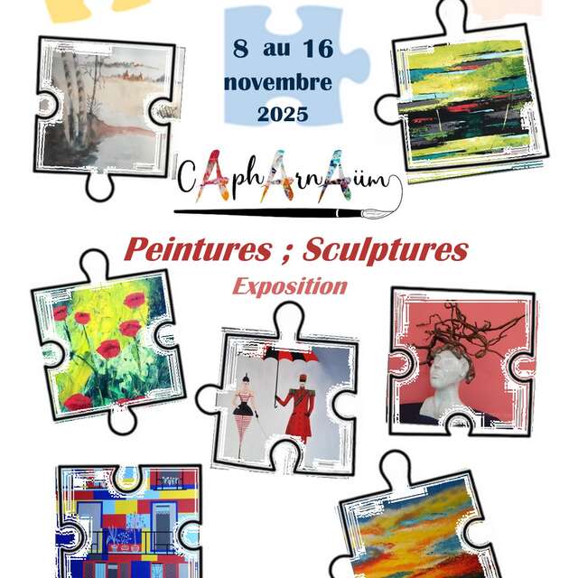 Exposition peintures/sculptures Capharnaüm