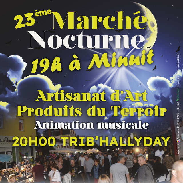 Marché nocturne d'artisanat d'art et de produits du terroir