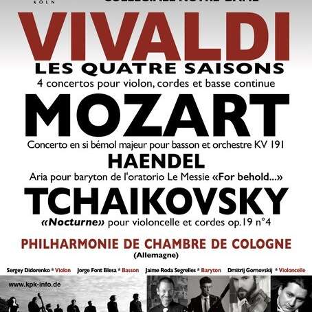 Concert de la Chambre Philharmonique de Cologne