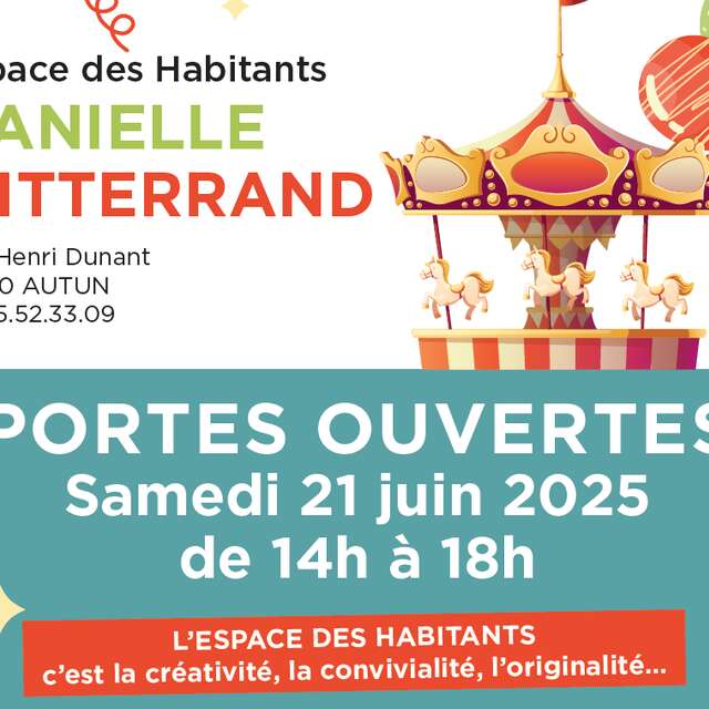 Portes ouvertes Espace des habitants Danielle Mitterrand