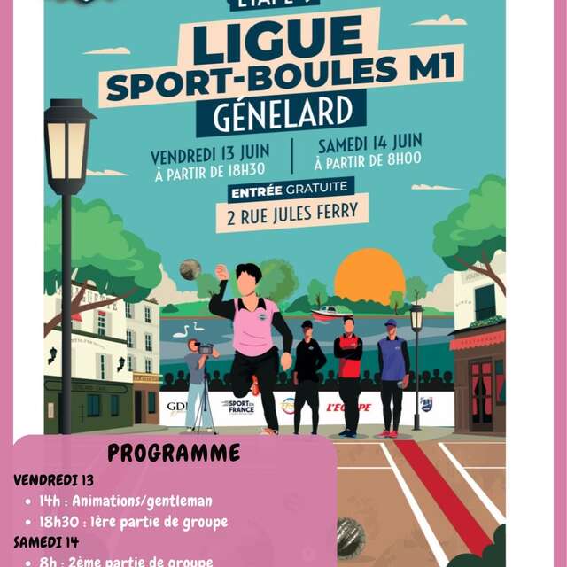 Sport-boules lyonnaise - 9e étape de la Ligue M1
