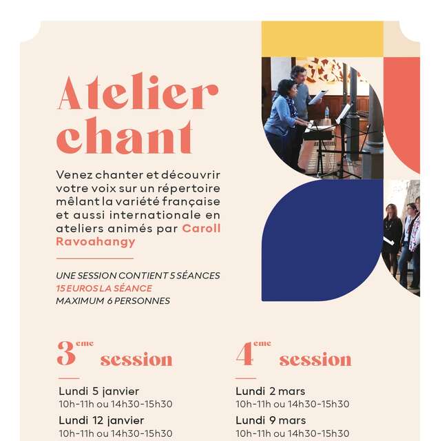 Atelier chant