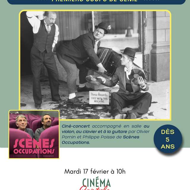 Ciné-concert - Laurel & Hardy Premiers coups de génie