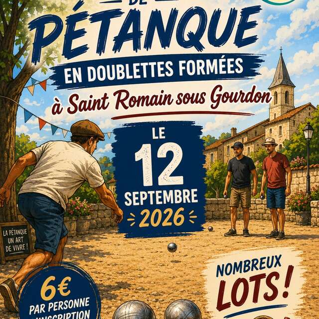 Concours de pétanque