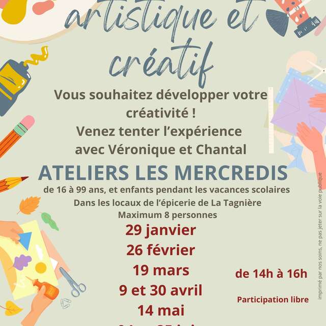 Atelier artistique et créatif