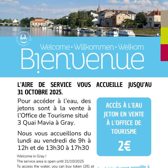 Aire de service camping-car
