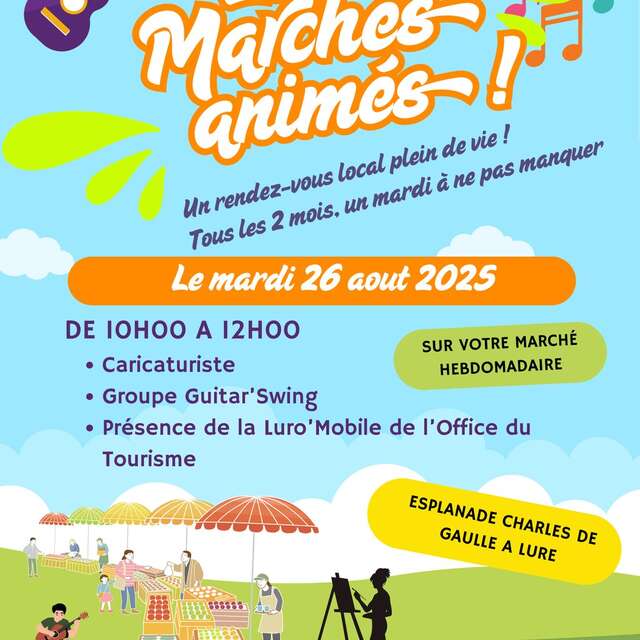 Les marchés animés !