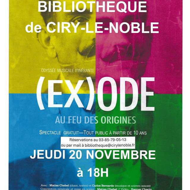 Spectacle Exode par la Compagnie Zumbo, expositions Corps de migrants & Murs/Murs