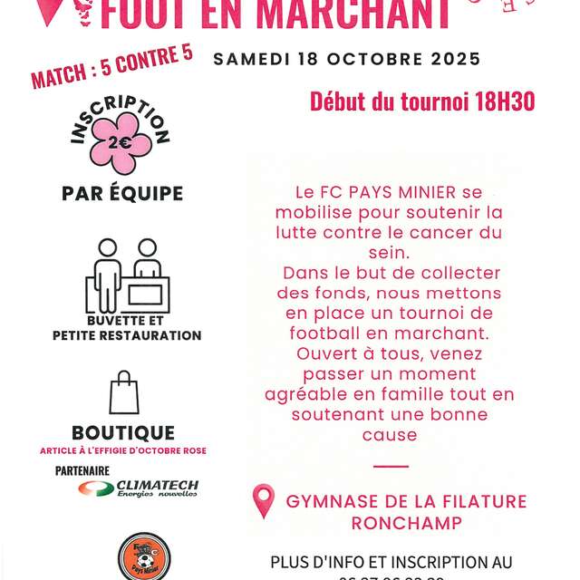 Octobre Rose à La Filature de Ronchamp