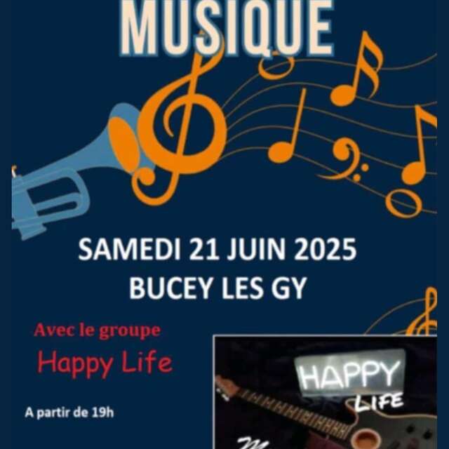 Fête de la musique Bucey lès Gy