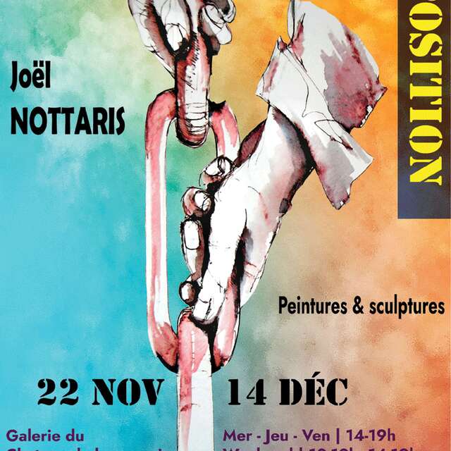 Exposition des œuvres de Joël Nottaris