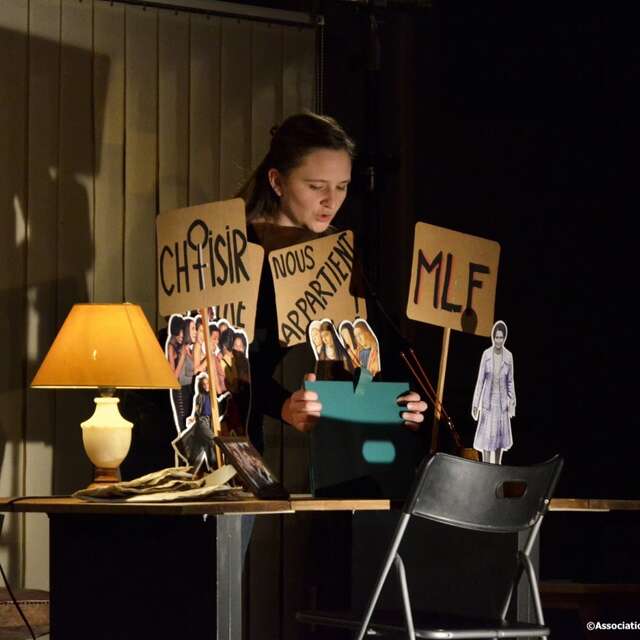 Diptyque au féminin (Simone Veil & Angela Davis)