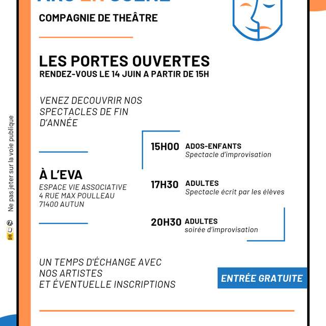 Les portes ouvertes d'Arc en scène