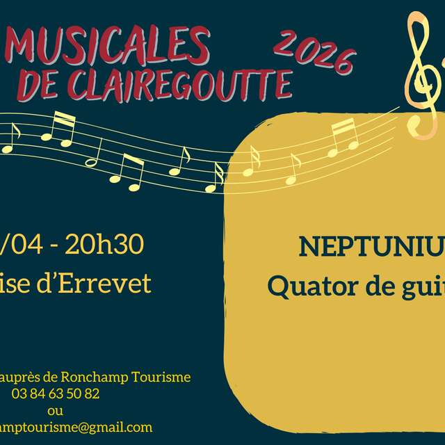 MUSICALES DE CLAIREGOUTTE 2026