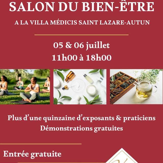 Salon du Bien être 4ème édition à la Villa Médicis