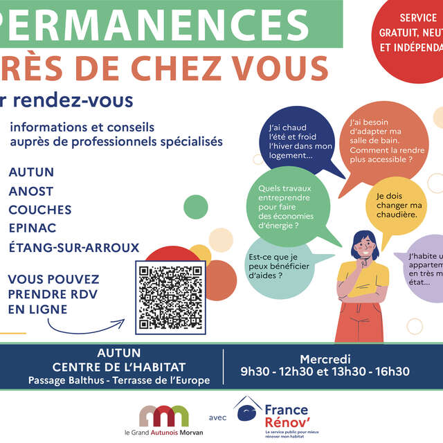 Permanences et conseils pour vos projets de rénovation