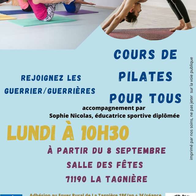 Cours de Pilates