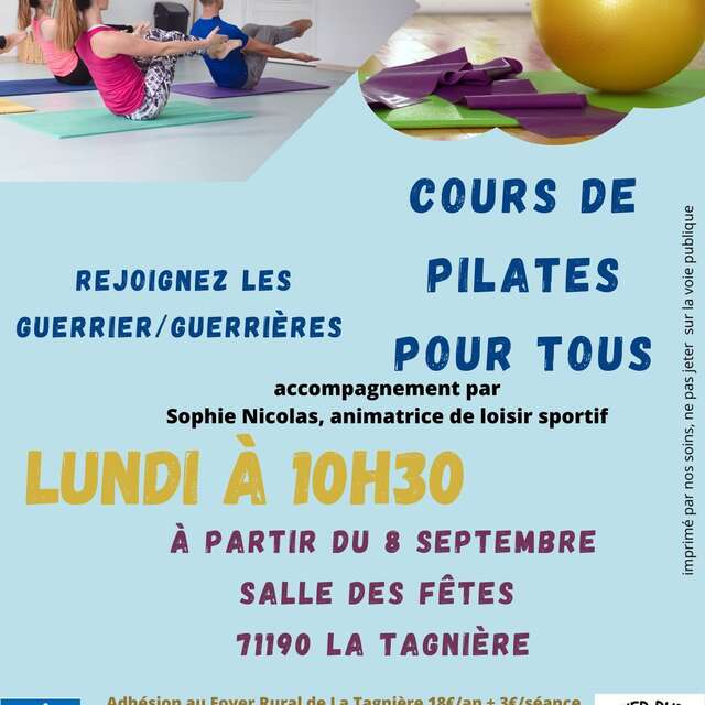 Cours de Pilates