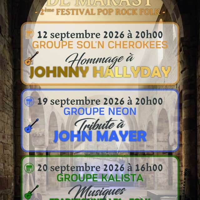 Festival POP - ROCK - FOLK