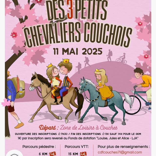 Randonnée des trois petits chevaliers Couchois