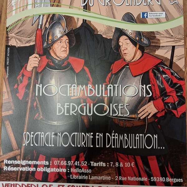 Noctambulations Berguoises