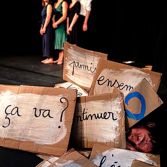 Théâtre "On va pas se quitter comme ça" à la MJC de Saint-Saulve