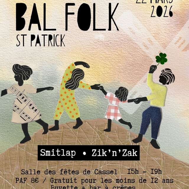 3e édition du Bal folk de la Saint-Patrick à Cassel