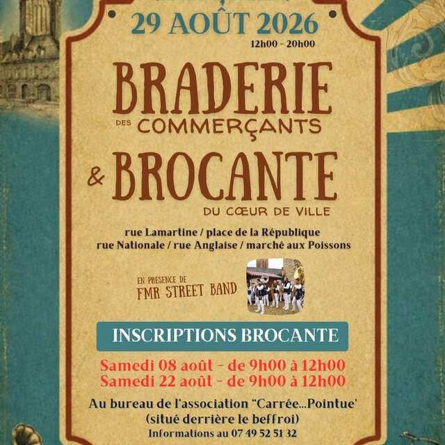 Brocante à Bergues