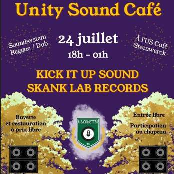 Soirée concert Sound System Reggae Dub à l'US Café de Steenwerck