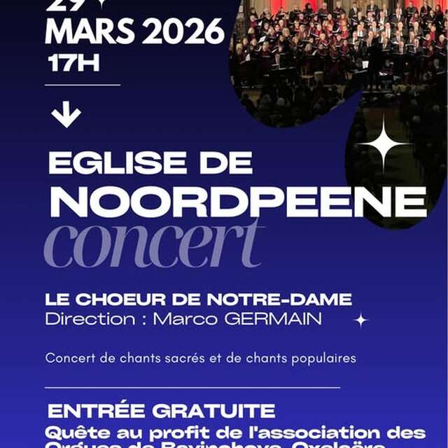 Concert à l'église de Noordpeene