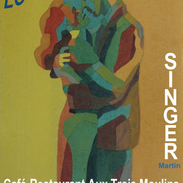 Exposition "Lovers" au café-restaurant Les Trois Moulins à Cassel