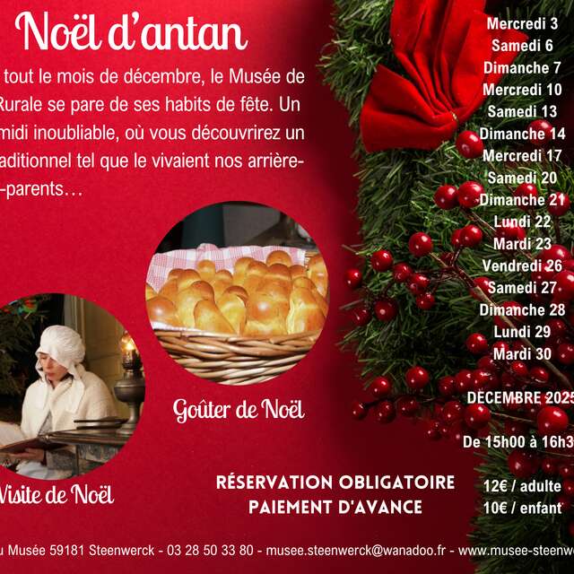 Noël d'Antan a Musée de la Vie Rurale de Steenwerck