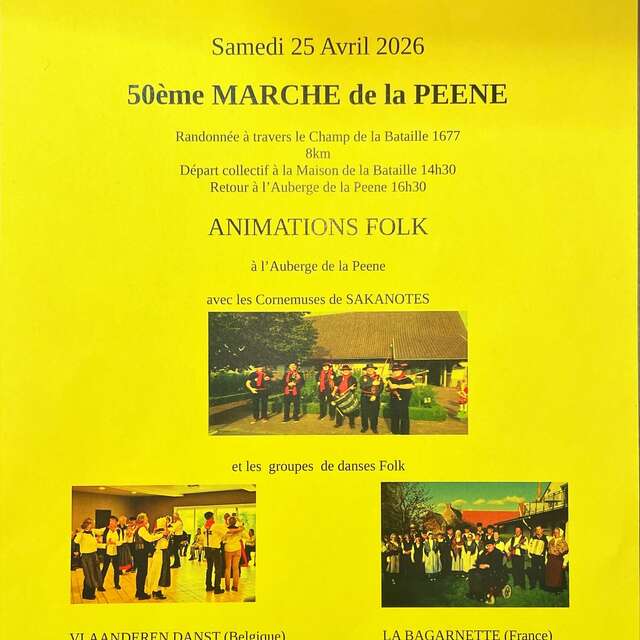 50e marche de la Peene à Noordpeene