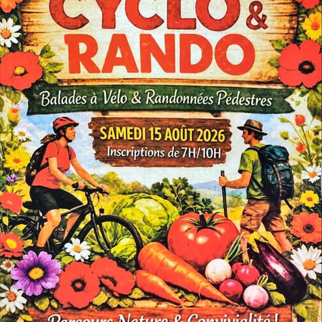 Cyclo & rando avec Jardinons notre santé à Hazebrouck