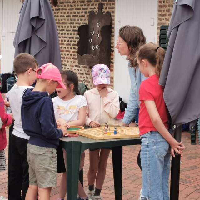 Jeu de l'oie au musée de la vie rurale