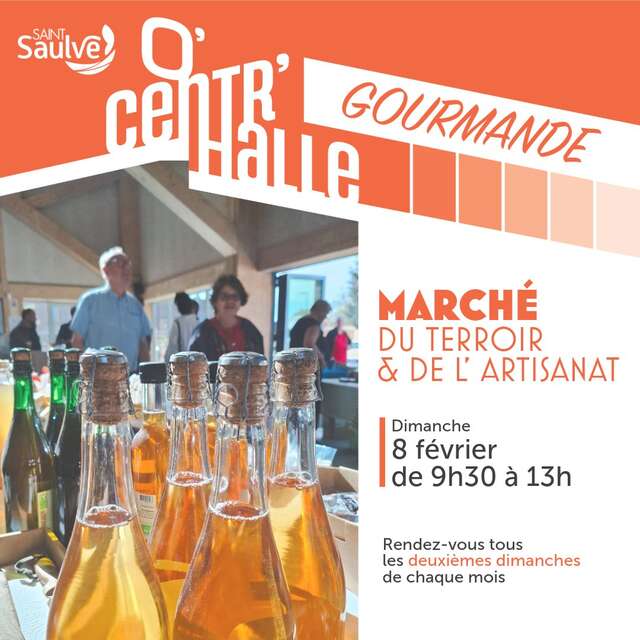 Le marché du terroir et de l'artisanat à St Saulve