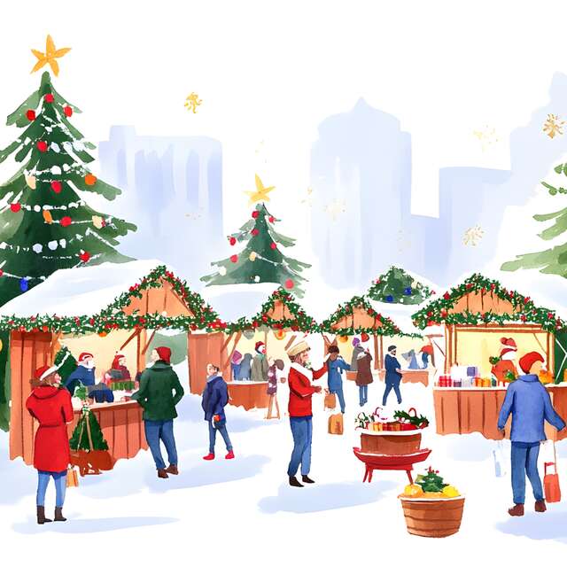 Marchés de Noël en CCHF