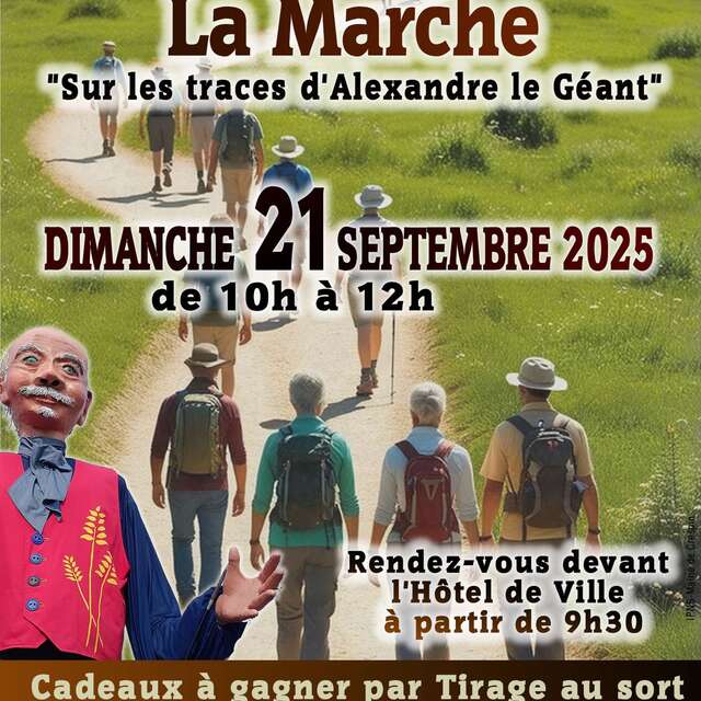 JEP : Marche sur les traces d'Alexandre le géant