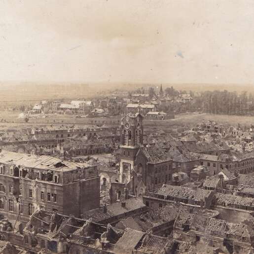 Installation interactive « Armentières, vue du ciel, hier et aujourd’hui »